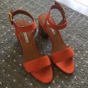 & Other Stories Orange Heels